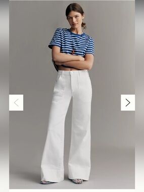 Pilcro Rylan Relaxed High-Rise Flare Jeans New